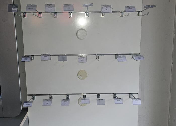 Grajewo ogłoszenia: Sprzedam 4 regały sklepowe z hakami. Cena za sztukę